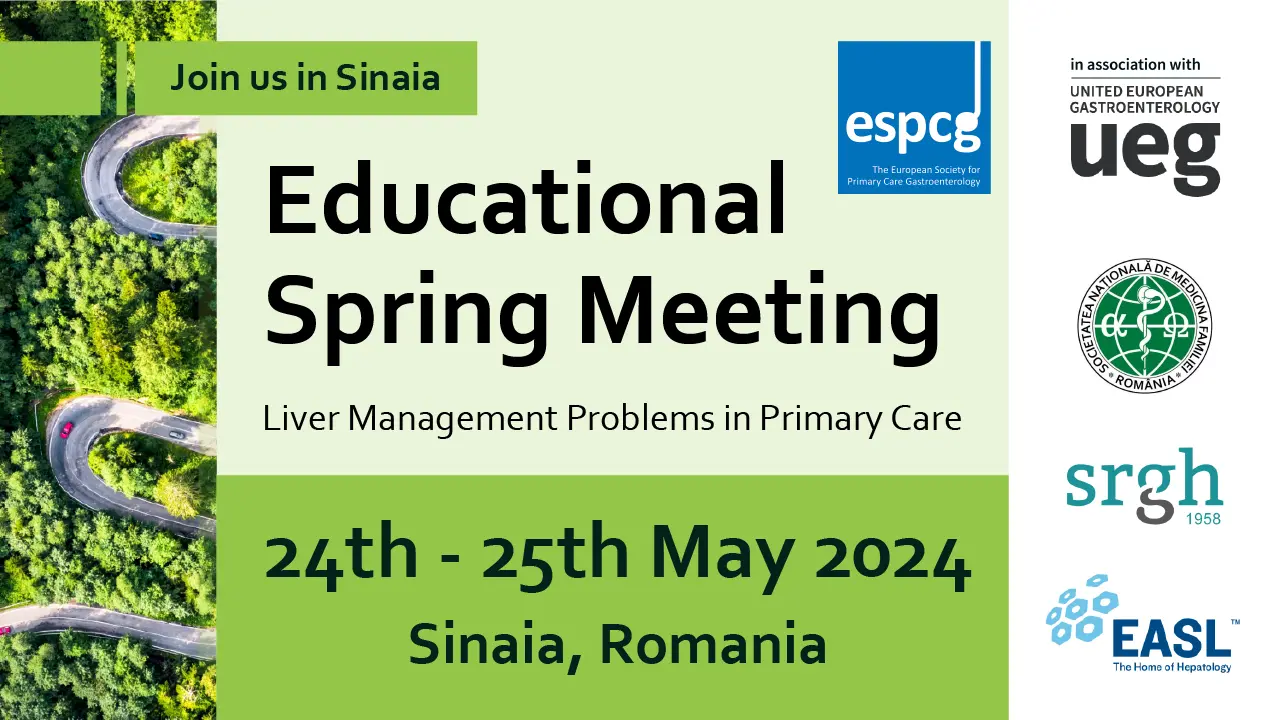 ESPCG: Liver managament problems in primary care, 24-25 mai 2024, Sinaia