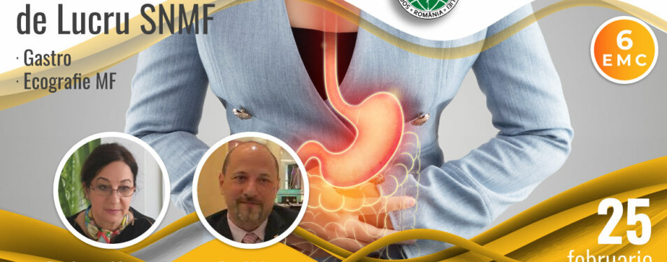 Sesiunea Grupurilor de Lucru SNMF GastRO / EcografiaMF a fost urmarita de peste 3000 de colegi...