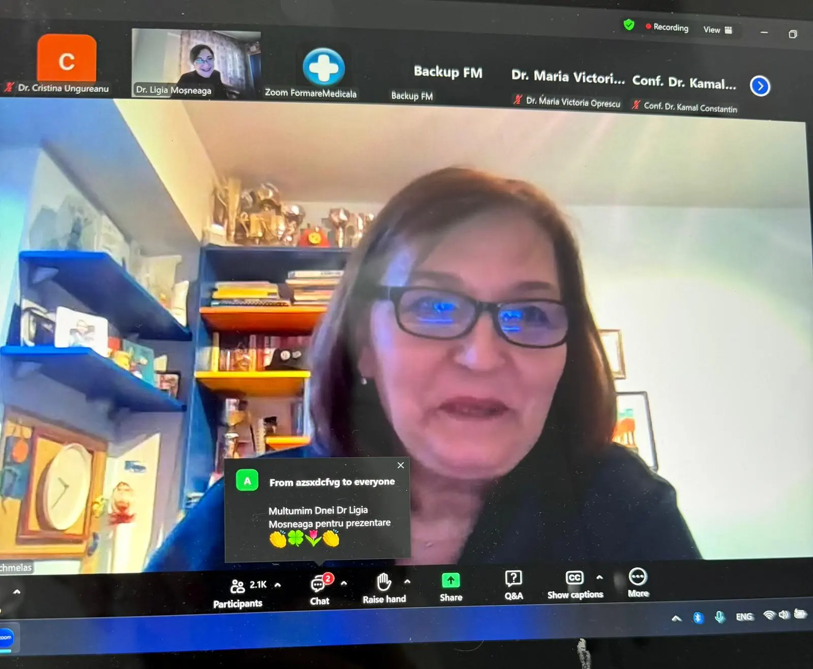 Sesiunea Grupurilor de Lucru SNMF GastRO